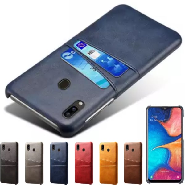 Samsung Galaxy A40 skal kort - Brun A40