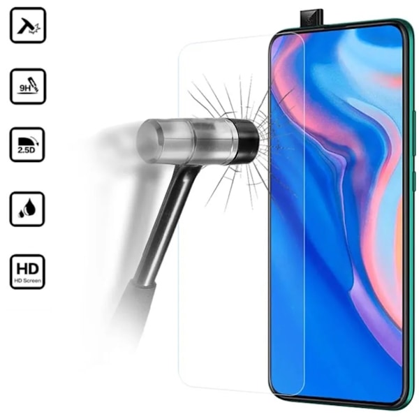 Huawei P Smart Z näytönsuoja 9H sopii kuoriin, koteloihin ja kuulokkeisiin - Transparent Huawei P Smart Z