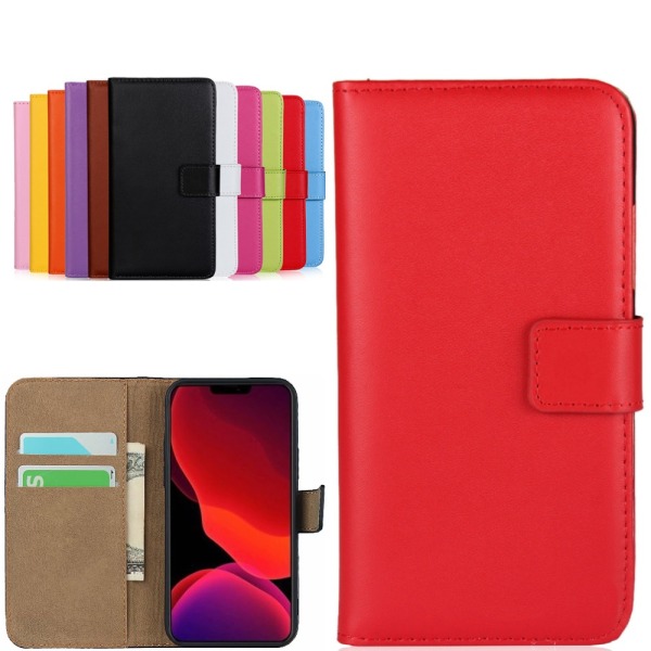 iPhone 13 Pro plånboksfodral plånbok fodral skal kort röd - Röd iPhone 13 Pro