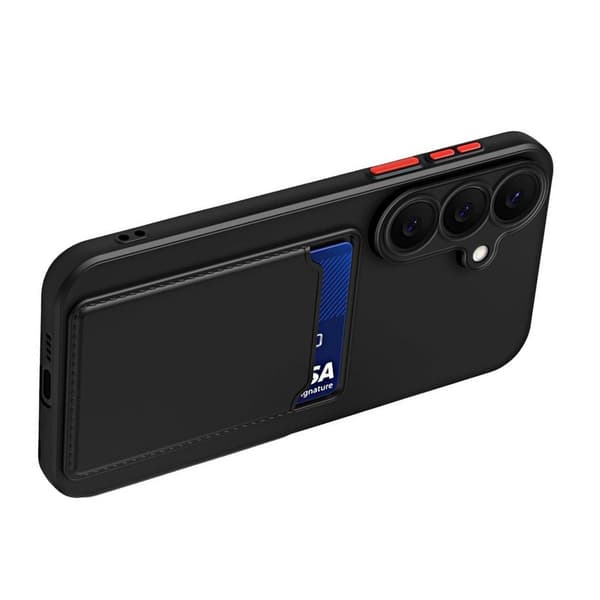 Mobilcover til Samsung Galaxy S26 cover med kortplads sort