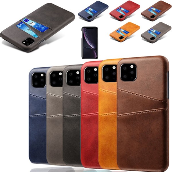 iPhone 12/12Pro skal kort - Lysebrun / beige iPhone 12 / 12 Pro