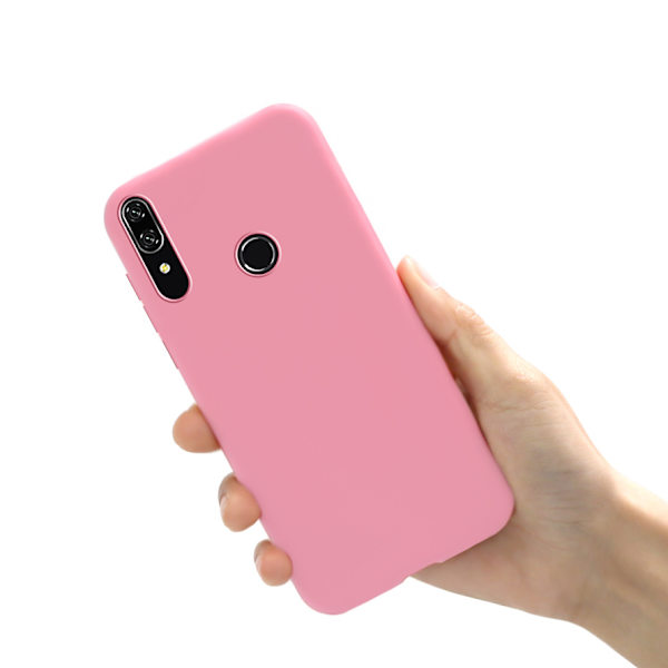 Silikon TPU skal HUAWEI P smart Z/2019/2020/2021 fodral rosa - Rosa P Smart Z