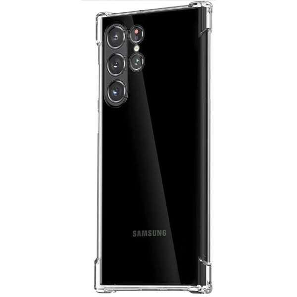 Samsung S23 Ultra -kotelo Army V3 läpinäkyvä  