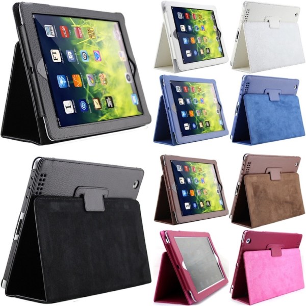 Kaikille malleille iPad kotelo / kansi / ilma / pro / mini upotettava kuulokkeet - Ruskea Ipad Air 1/2 Ipad 9,7 Gen5/Gen6