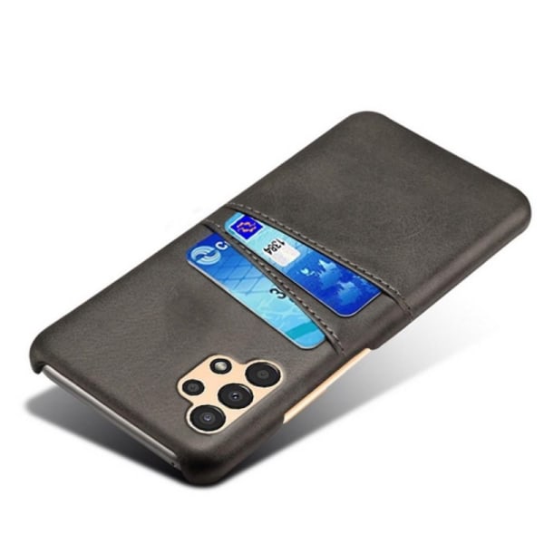 Korttipidike Samsung A13 4G kuori mobiili kuorireikälaturi kuulokkeet - Ruskea Samsung Galaxy A13 5G