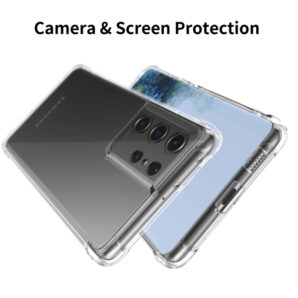 Samsung Galaxy S22 Ultra cover Army V3 gennemsigtig