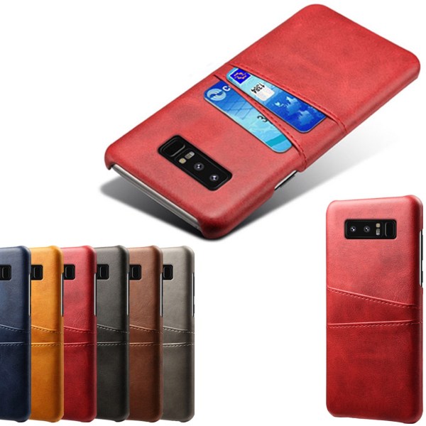 Samsung Galaxy Note8 skal kort - Röd Note8