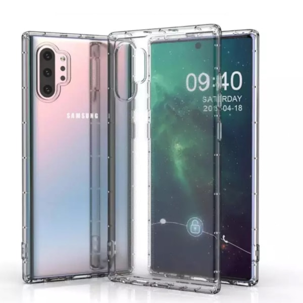 Samsung Galaxy Note 20/10/9/8 Plus/Ultra skal etui cushion - Transparent Note 20 case
