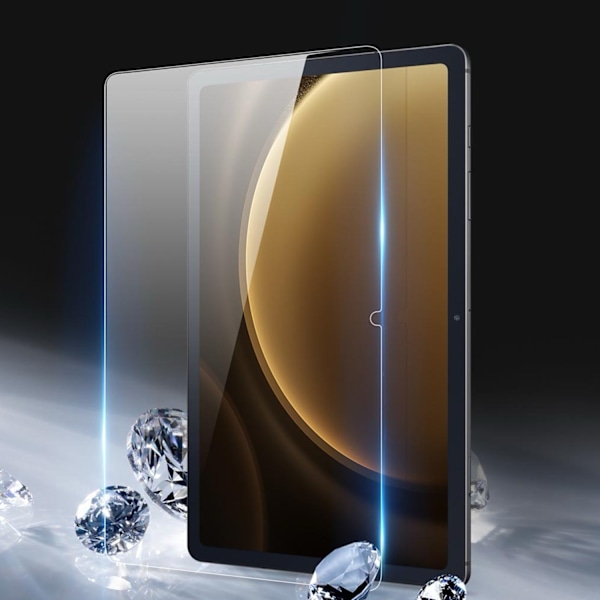Samsung Galaxy Tab A9+ Plus skärmskydd härdat glas 9H transparent  