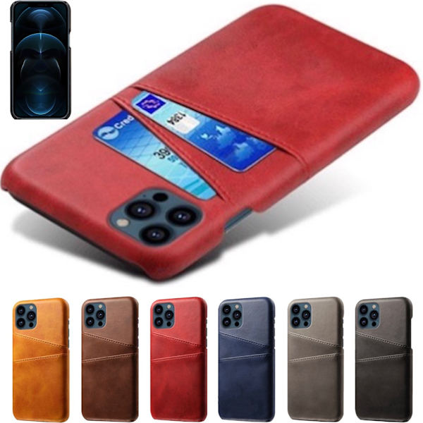 iPhone 13 Pro cover kortholder - Black