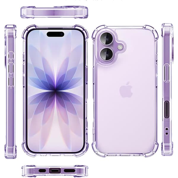 Iphone 17 skal etui Army V3 - Transparent Iphone 17