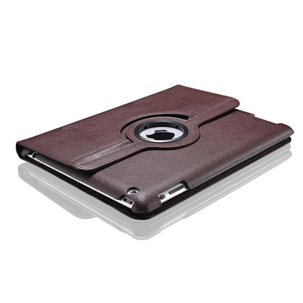 Beskyttelse 360° rotation iPad 2/3/4 etui stativ skærmbeskyttelse skal bag: Brun Ipad 2/3/4 fra 2011/2012 Ikke Air