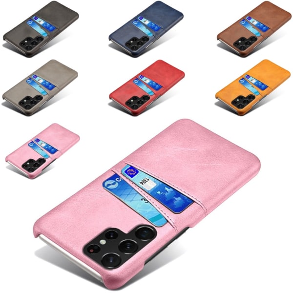 Korttiteline Samsung S23 Ultra -suojus mobiilisuojus laturikuulokkeissa - Blue Samsung Galaxy S23 Ultra
