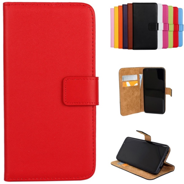 Samsung Galaxy S22 / S22Plus / S22Ultra Wallet Cover Case - Rød S22+