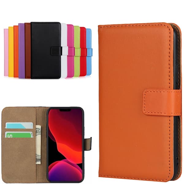 iPhone 13 Pro pung etui pung etui cover kort brun - Brown iPhone 13 Pro