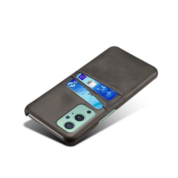 Korthållare OnePlus 9 skal mobilskal hål åt laddare hörlurar - Svart OnePlus 9 5G
