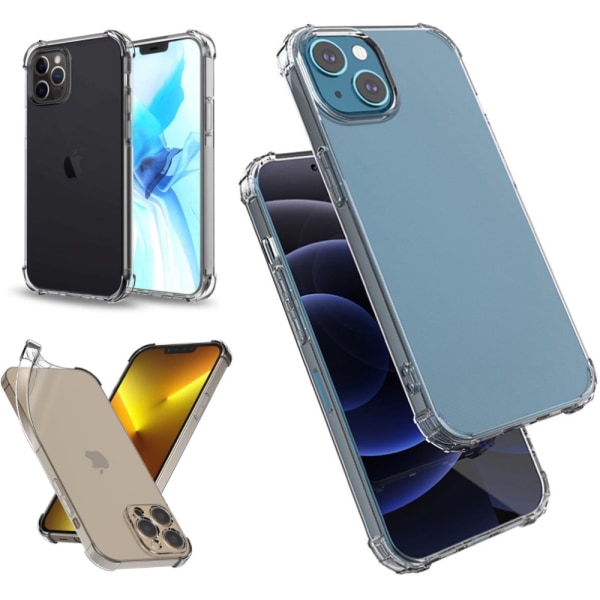Army V3 vælg Iphone 14 Plus/Pro/ProMax skal skærmbeskyttelse beskyttelse - Transparent Iphone 14 Plus