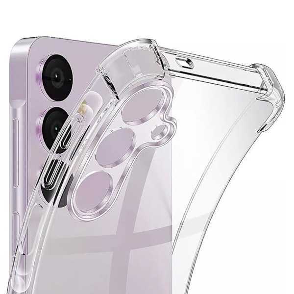 Samsung Galaxy A35 skal fodral Army V3 - Transparent Samsung A35