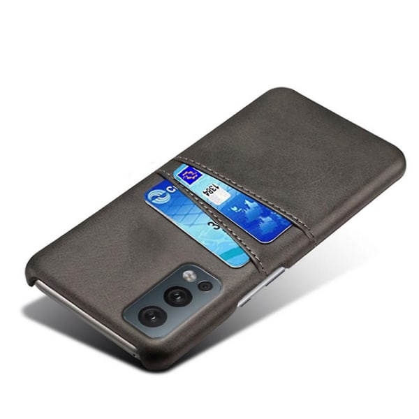 Korttipidike OnePlus Nord 2 5G kuorikotelo reikäkuulokkeet - Black OnePlus Nord 2 5G