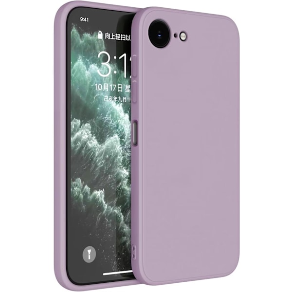 Iphone 16e skal mobilskal silikon / TPU - VÄLJ: LILA IPHONE 16E
