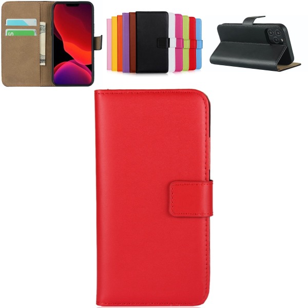 iPhone 11 Pro Wallet Case Wallet Case Cover Rød - Red iPhone 11 Pro