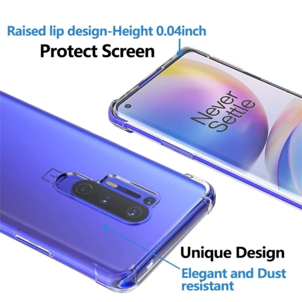OnePlus 8 Pro Case Army V3 Transparent
