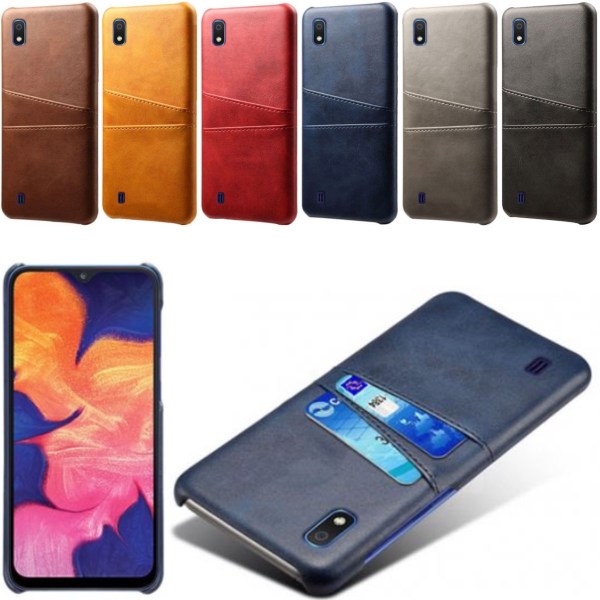 Samsung Galaxy A10 -kotelo kortti Punainen A10