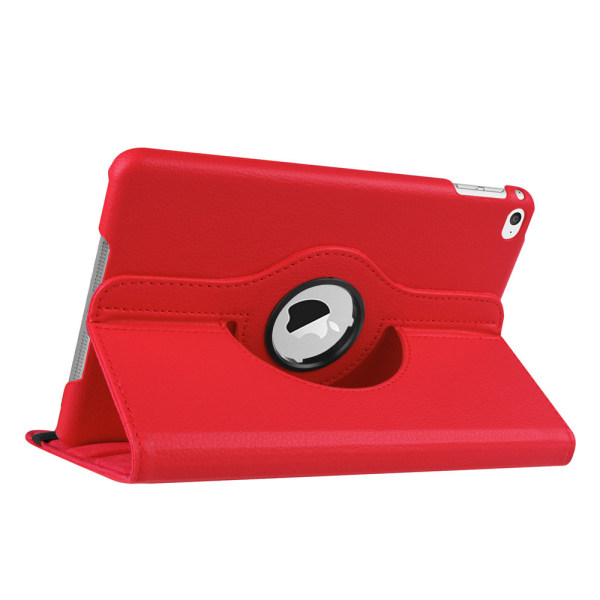Beskyttelse 360° rotation iPad mini 4/5 etui sæt skærmbeskytter cover - Rød Ipad Mini 5/4 2019/2015