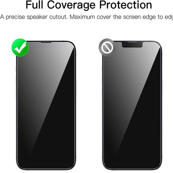 iPhone 13 -näytönsuoja karkaistu lasi Premium 1 kpl