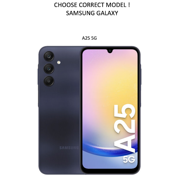 Samsung Galaxy A25 lompakkokotelo kotelo korttipidike - Punainen SAMSUNG A25