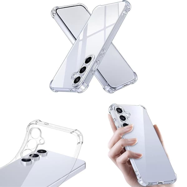 1SWEDEN skal för Samsung Galaxy S26+ PLUS - stötdämpande Transparent