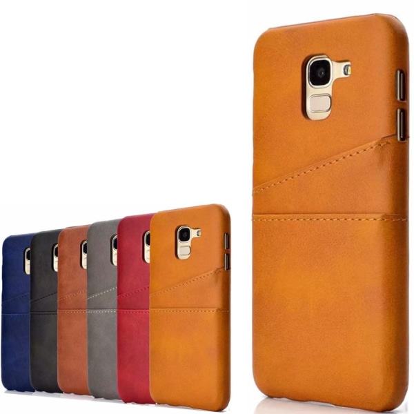 Samsung Galaxy J6 cover kort - Rød J6