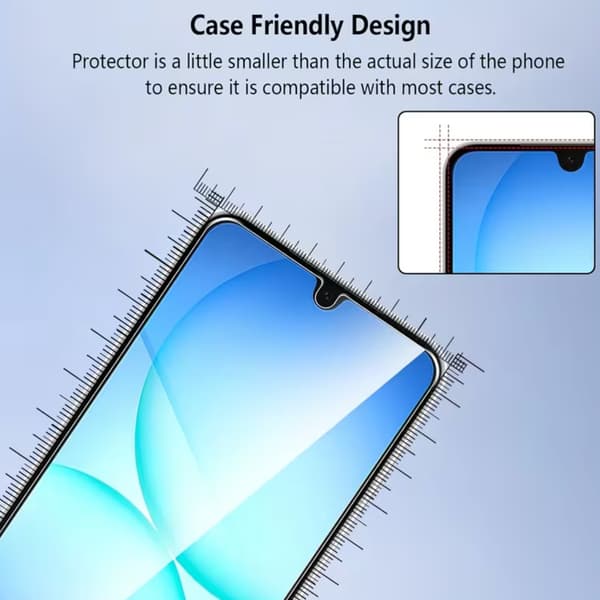 2-Pack Samsung Galaxy A17 Skärmskydd Härdat Glas Premium
