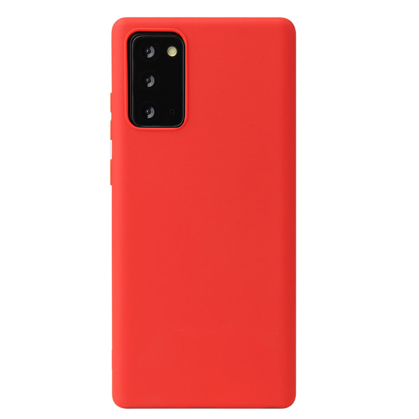 Silikon TPU skal Samsung A21s/A41/A42/A51/A71 fodral skydd röd - Röd A21s Galaxy Samsung