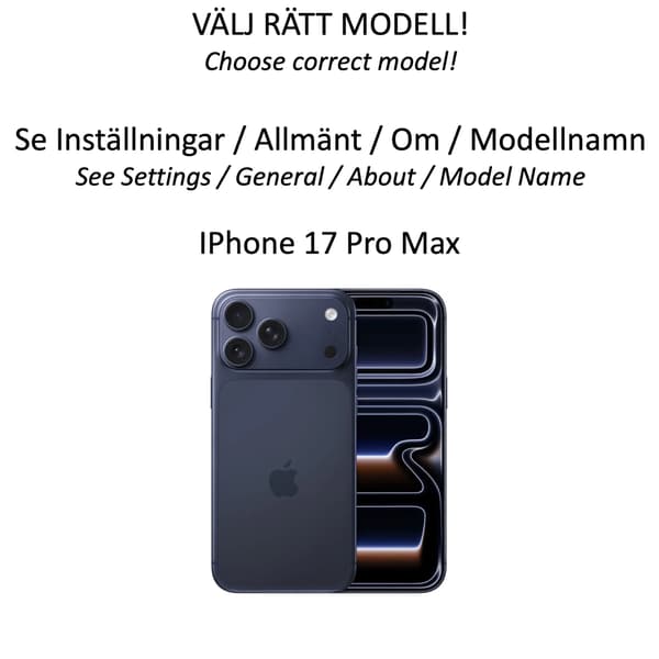 Iphone 17 Pro Max kuori, puhelinkuori silikoni / TPU - VALITSE: LIGHT BLUE IPHONE 17 PRO MAX