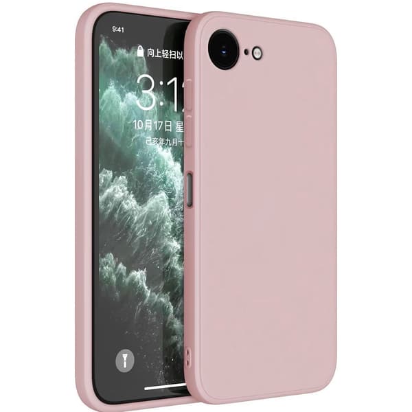 Iphone 16e skal mobilskal silikon / TPU - VÄLJ: ROSA IPHONE 16E