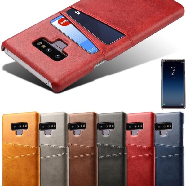 Samsung Galaxy Note9 skal kort - Röd Note9