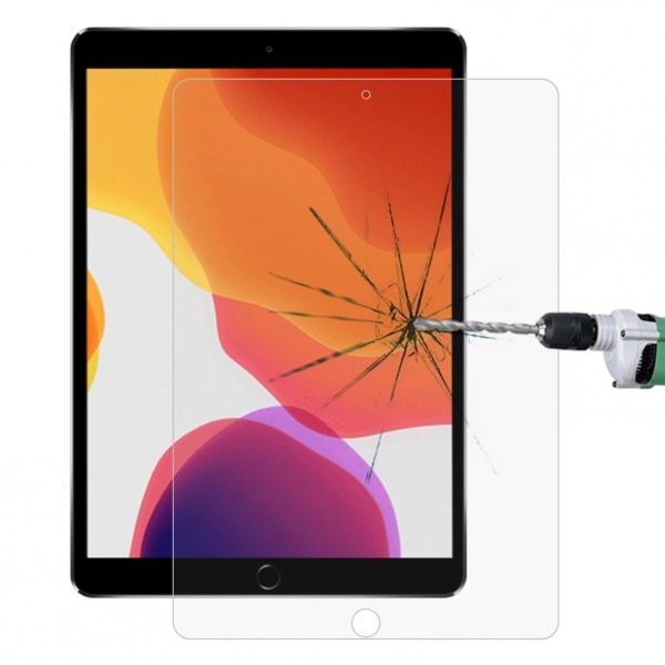 iPad 10.2 2019/2020/2021 skærmbeskytter hærdet glas 0,3 mm 9H gennemsigtig  