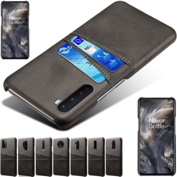 OnePlus 6/6T/7/7Pro/7T/7TPro/8/8T/8Pro kort etui sort - Sort OnePlus 8 Pro