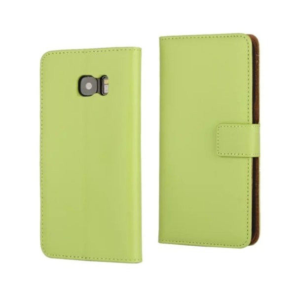 Samsung Galaxy S10/S10+/S10e plånbok skal fodral skydd skinn - Grön Samsung Galaxy S10