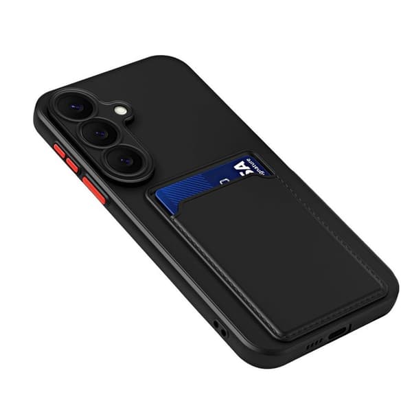 Mobilcover til Samsung Galaxy S26 cover med kortplads sort