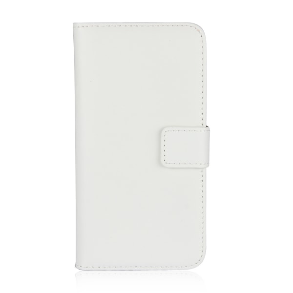 iPhone 15 Plus plånboksfodral plånbok fodral skal kort vit - Vit iPhone 15 Plus