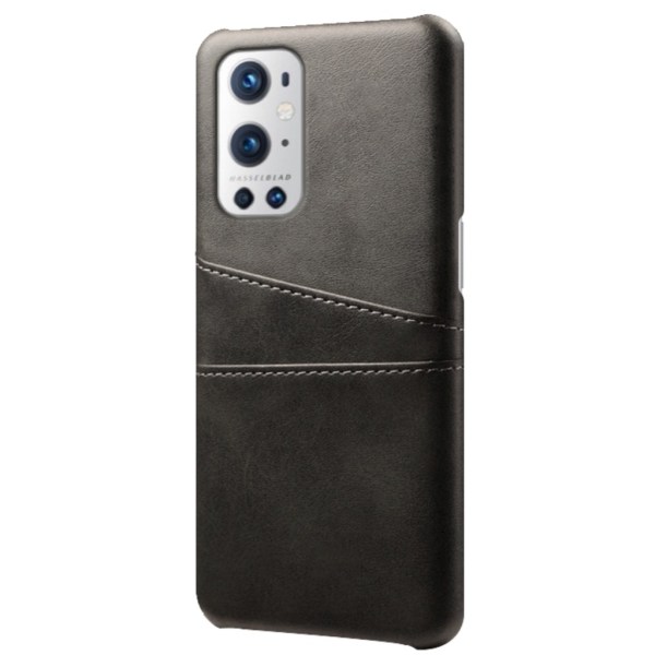 Kortholder OnePlus 9 Pro shell mobil skal hul til oplader hovedtelefoner - Black OnePlus 9 Pro 5G