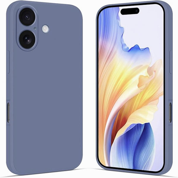 iPhone 16 Plus skal mobilcover etui TPU / silikone sort - BLACK IPHONE 16 PLUS