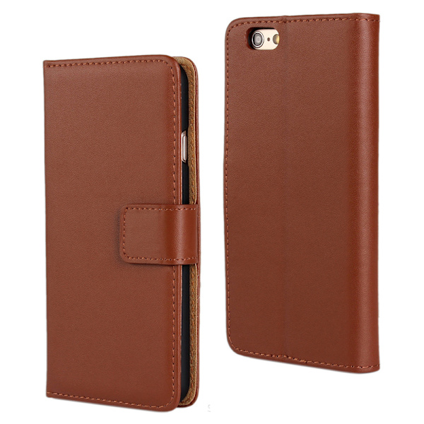 Iphone 6/6s/6+/6s+/7/7+/8/8+ lompakko kotelo - Ruskea Iphone 7/8