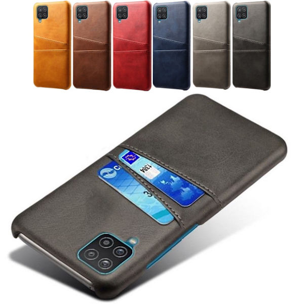 Samsung Galaxy A12 kuori kortti - Musta A12