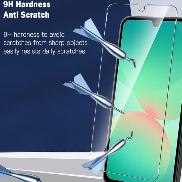 3-Pack Samsung Galaxy A26 Skärmskydd Härdat Glas Premium