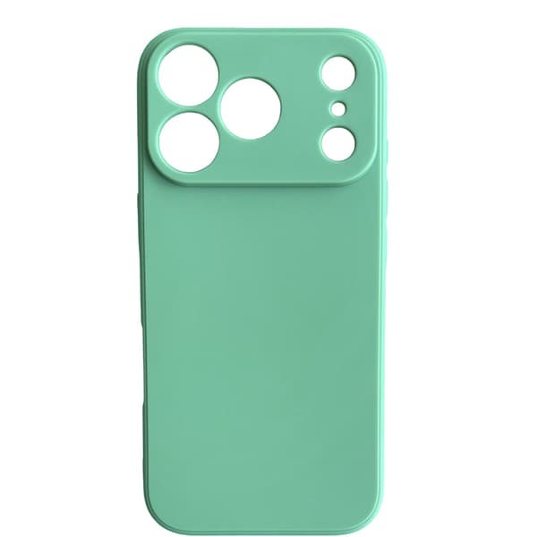 Iphone 17 Pro Max skal mobilskal silikon / TPU - VÄLJ: LJUSGRÖN IPHONE 17 PRO MAX