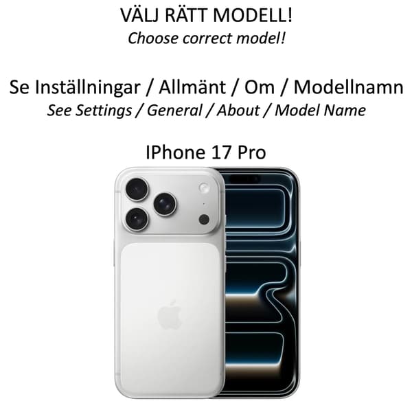 Iphone 17 Pro plånboksfodral plånbok fodral skal blå - BLÅ iPhone 17 Pro 5G / 4G