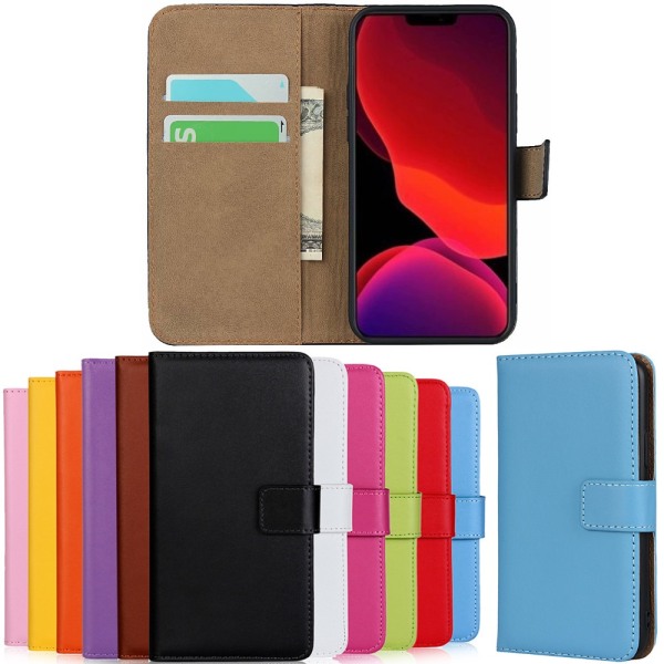 iPhone 13 Pro Max plånboksfodral plånbok fodral skal kort röd - Röd iPhone 13 Pro Max